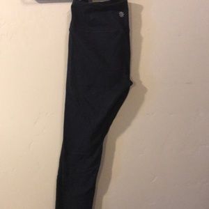 Black Athleta 7/8 leggings